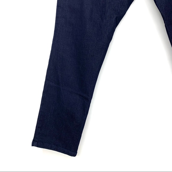 Isabel Maternity Jeggings With Pockets Dark Wash Blue Navy Nwot Size 18/34R Nwot - Picture 3 of 15